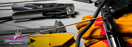 Fabrication tools on table