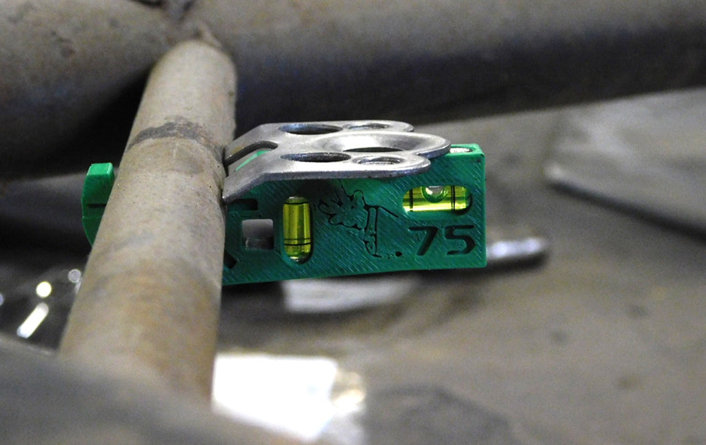 0.75" Chassis Speed Jig for Dzus tab placement on small diameter fabrication tubing