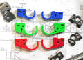 Roll Cage Builder Kit — 6-piece Chassis Speed Jig bundle for Dzus and Trick tab placement on common roll cage tube sizes